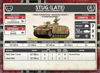 Flames of War: German StuG (Late) Assault Gun Platoon (Mid War) - 