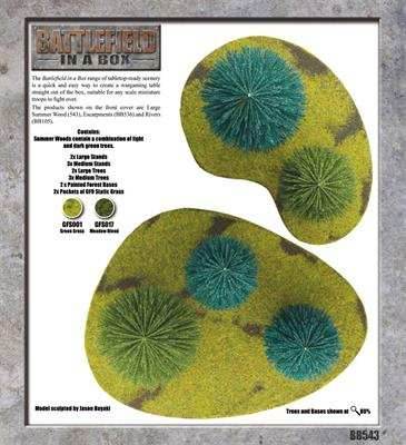 Battlefield in a Box: Large Summer Wood - 