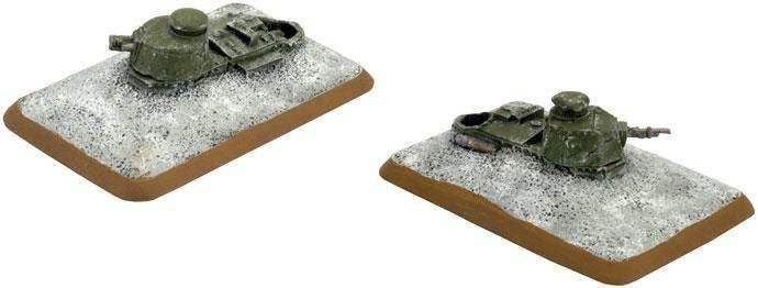 Flames of War: Finnish FT-17 Turret Bunkers (Early War) - 
