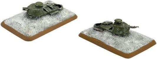 Flames of War: Finnish FT-17 Turret Bunkers (Early War) - 