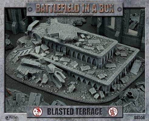 Battlefield in a Box: Gothic Battlefields - Blasted Terrace - 