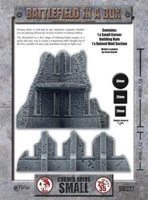 Battlefield in a Box: Gothic Battlefields - Small Corner Ruins - 