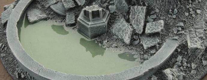Battlefield in a Box: Gothic Battlefields - Ruined Fountain - 