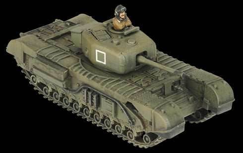 Flames of War: British Churchill Armoured Troop (Late War) - 