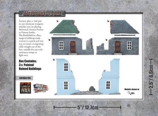 Battlefield in a Box: Ruined Building - 