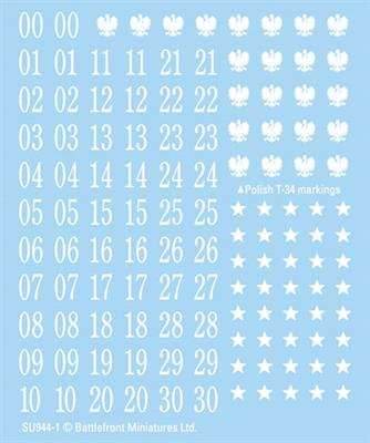 Flames of War: Soviet Decals - 