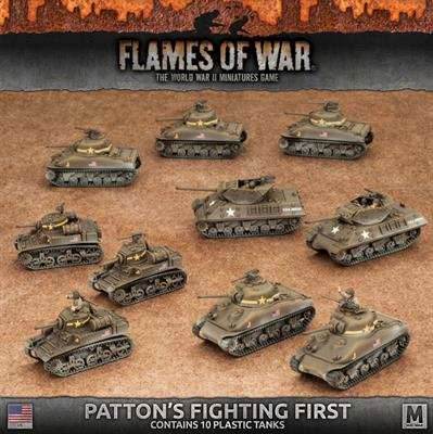 Flames of War: American Patton’s Fighting First (Mid War) - 