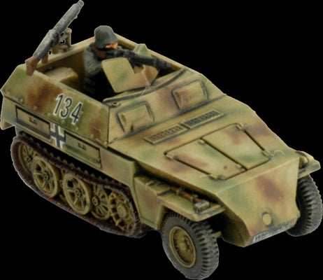 Flames of War: German SD KFZ 250 Transports (Late War) - 