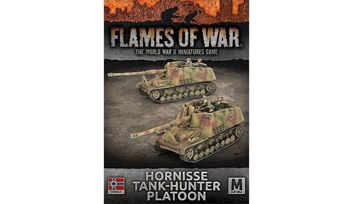 Flames of War: German Hornisse Tank Hunter Platoon (Mid War) - 