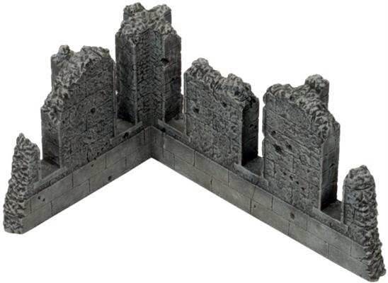Battlefield in a Box: Gothic Battlefields - Ruined Walls - 