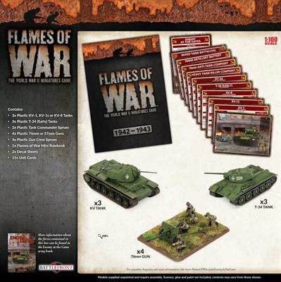 Flames of War: Soviet 'Nikolay's Steel Wall' Army Deal (Mid War) - 