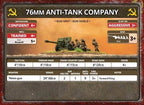 Flames of War: Soviet Heavy Tank-Killer Company (Late War) - 