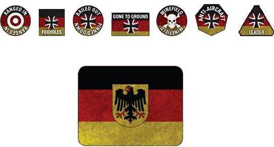 Team Yankee: West German Token Set - 