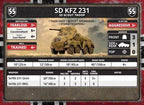 Flames of War: German SD KFZ 231 SS Scout Troops (Late War) - 
