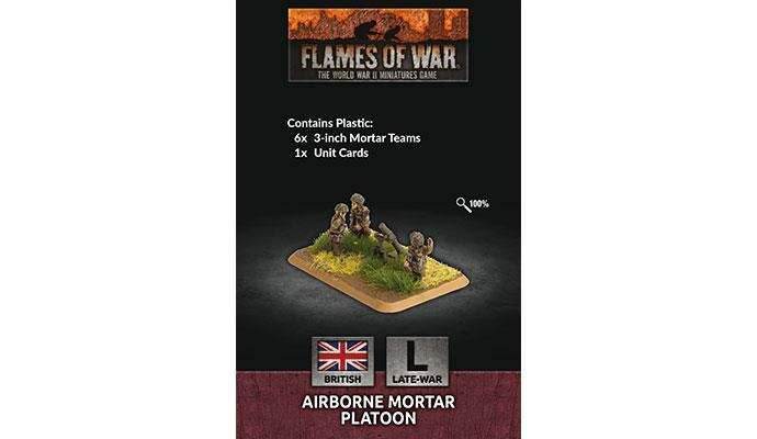 Flames of War: British Airborne Mortar Platoon (Late War) - 