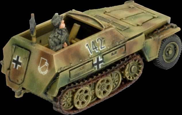 Flames of War: German SD KFZ 250 Scout Troop (Late War) - 