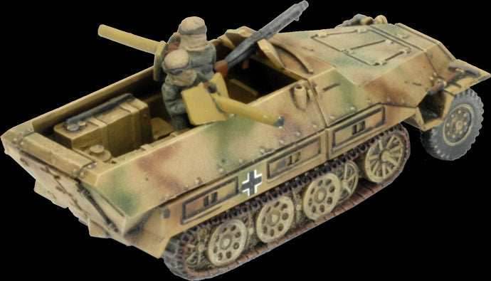 Flames of War: German SD KFZ 251 Flamethrower Platoon (Late War) - 