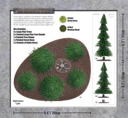 Battlefield in a Box: Large Pine Wood - 