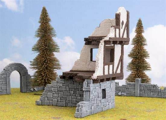 Battlefield in a Box: Wartorn Village - Medium Ruin - 