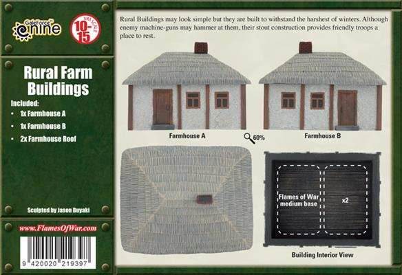 Flames of War: Rural Farm Buildings - 
