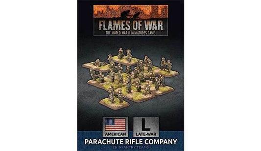 Flames of War: American Parachute Rifle Company (Late War) - 