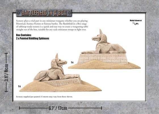 Battlefield in a Box: Forgotten City - Riddling Sphinxes - 