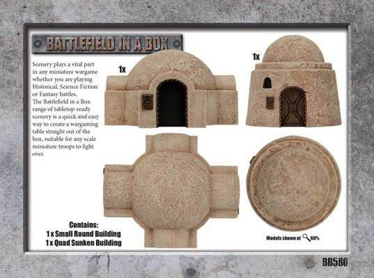 Battlefield in a Box: Galactic Warzones - Desert Buildings - 