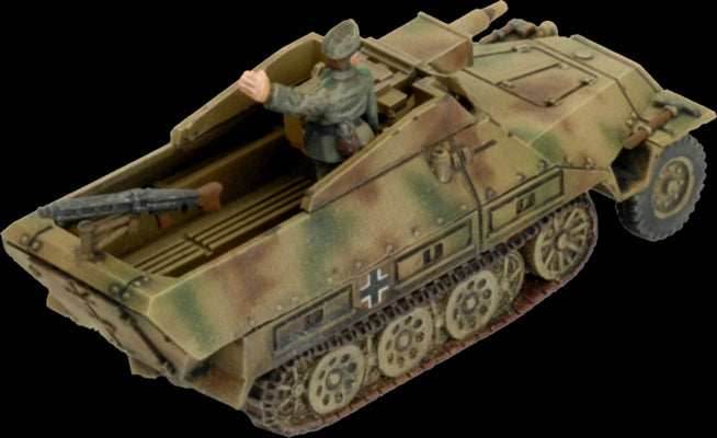 Flames of War: German Gun Platoon / Mortar Section (Late War) - 