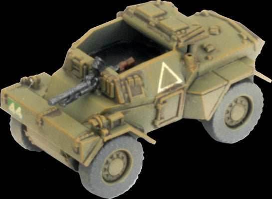 Flames of War: British Daimler Armoured Car Troop (Late War) - 
