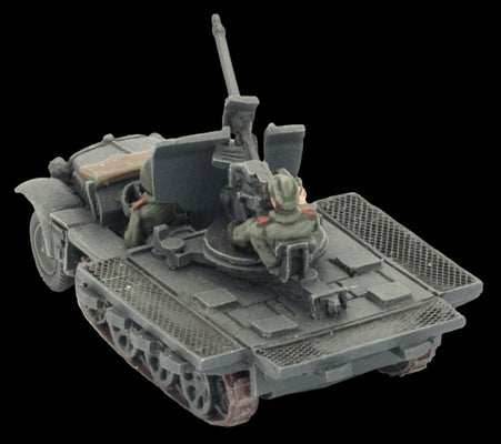Flames of War: German SD KFZ 10/4 Light AA Platoon (Mid War) - 