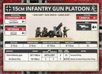 Flames of War: German 15cm Infantry Gun Platoon (Mid War-Iron Cross) - 
