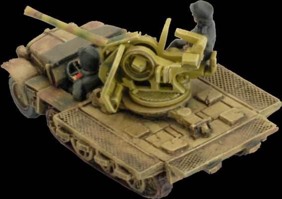 Flames of War: German SD KFZ 10/4 Light AA Platoon (Late War) - 