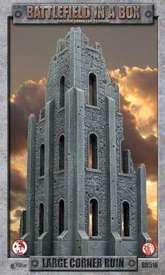 Battlefield in a Box: Gothic Battlefields - Large Corner Ruin - 
