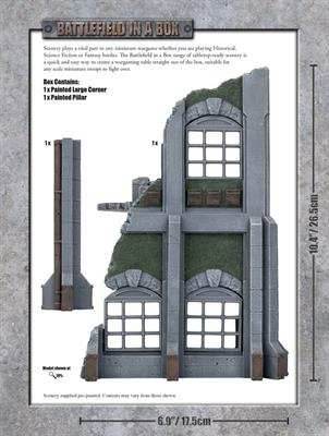 Battlefield in a Box: Gothic Industrial - Large Corner - 