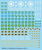 Flames of War: British Decals (Late War) - 