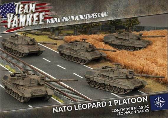Team Yankee: NATO Leopard 1 Tank Platoon - 