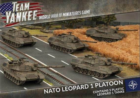 Team Yankee: NATO Leopard 1 Tank Platoon - 