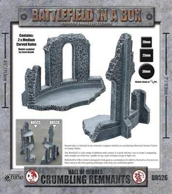 Battlefield in a Box: Gothic Battlefields - Crumbling Remnants - 