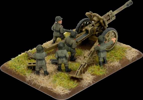 Flames of War: German 10.5cm Artillery Battery (Late War) - 