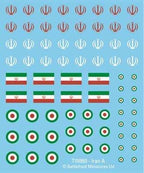 Team Yankee: Iranian Decal Set - 