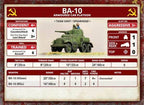 Flames of War: Soviet BA-10 Armoured Car Platoon (Mid War) - 
