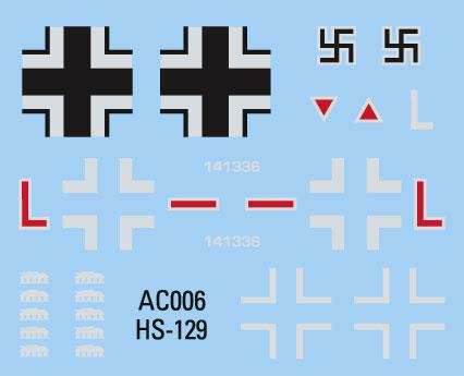 Flames of War: German HS 129 Battle Flight (Mid War) - 