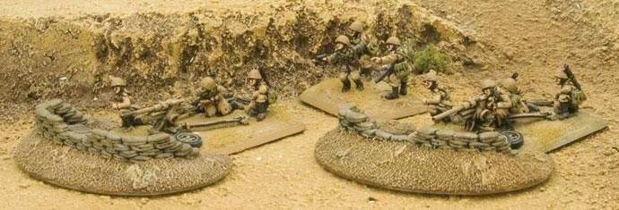 Flames of War: Desert Sandbags - Dug In Markers - 