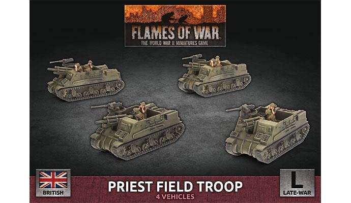 Flames of War: British Priest Field Troop (Late War) - 