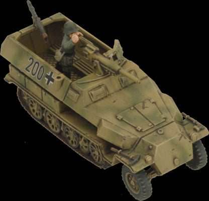 Flames of War: German SD KFZ 251 Half-Tracks (Mid War) - 