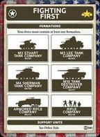 Flames of War: American Patton’s Fighting First (Mid War) - 