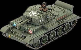 Flames of War: British Cromwell Armoured Troop (Late War) - 