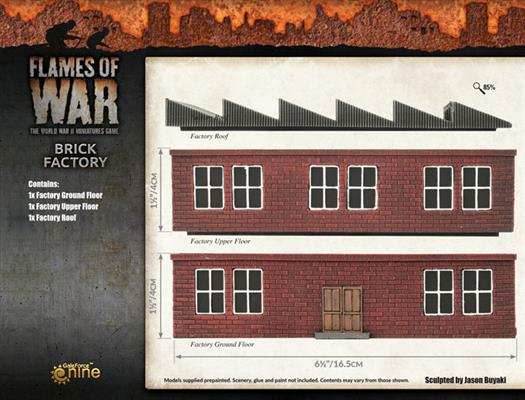 Flames of War: Brick Factory - 