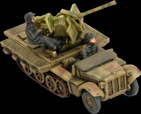 Flames of War: German SD KFZ 10/4 Light AA Platoon (Late War) - 