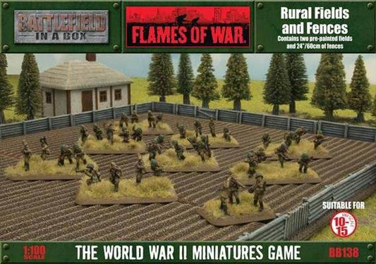 Flames of War: Rural Fields & Fences - 